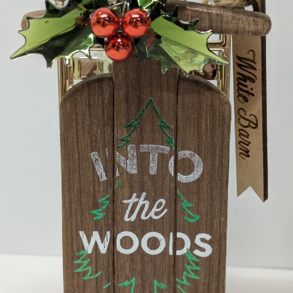 NEW! Bath & Body Works Into the Woods Sled Wallflower Scent Diffuser Bundle - Picture 2 of 5